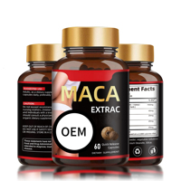 Gélules de Suppléments à Base de Plantes de Racine de Maca OEM Soutien Corporel et Grossissement des Fesses