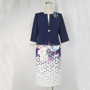 Fabbricazione ufficio signora <span class=keywords><strong>abiti</strong></span> formali con giacca 2 pezzi Set consegna veloce - Product Image 2