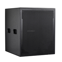 Gooermi L18S Haut-parleur passif à 2 canaux de 18 pouces 8 ohms à aimant néodyme avec contour métallique - Utilisation professionnelle sur scène PA/FOH Durable