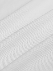 Polo en coton blanc à manches courtes pour homme Handee, couleur unie, style décontracté, tissu respirant, coupe classique, logo sur le devant - Product Image 6
