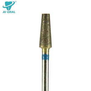 مثاقب أسنان ماسية زرقاء دائرية 2.35 مم مصنوعة بالكامل من الماس المتلبد بمقبض من الفولاذ المقاوم للصدأ تعمل بالكهرباء لمختبرات الأسنان للعمليات الدقيقة - Product Image 3