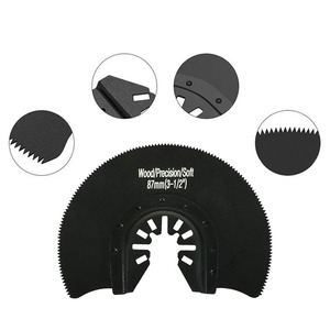 88mm Woodworking Oscillating Saw Blade Semi-circular Saw Blade Swing Type Multi-function Blades Power Tool - Product Image 5