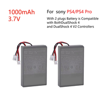 Batterie PS4 1000mAh pour PS4 Pro Slim LIP1522 Dualshock 4 V1 V2 Manette sans fil pour GamePad 1000mAh Rechargeable