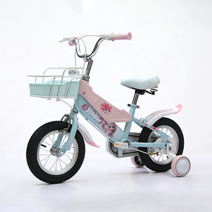 Vélo pour enfant de 16 pouces, 3-8 <span class=keywords><strong>ans</strong></span>, à une vitesse, rose, avec fourche en acier, mini-vélo avec panier, vélo pour <span class=keywords><strong>fille</strong></span> - Product Image 4