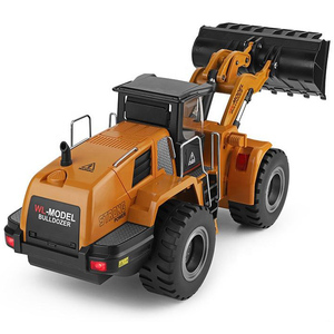 Wltoys 14800 1/14 simulación eléctrica 2,4G <span class=keywords><strong>Radio</strong></span> Control juguetes aleación <span class=keywords><strong>Bulldozer</strong></span> con luz Control remoto modelo de ingeniería - Product Image 5