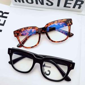 Nouvelles lunettes optiques carrées noires pour hommes et femmes, mode 2020, anti-lumière bleue, lunettes d'ordinateur - Product Image 2