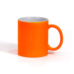 Taza Moderna de Cerámica de 11 oz para Sublimación Fluorescente con Cuchara Incluida para Regalos Personalizados/Decoración del Hogar/Regalos - Product Image 5