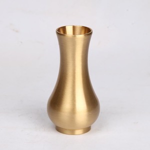 Tongpu Craftsman Pure Copper Incense Bottle, Tea Ceremony Storage Bottle, Jade <b>Purification</b> Bottle, Ash-pressed Seal - Product Image 1