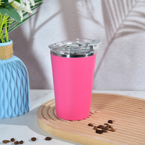 14oz Kids Tumbler Stainless Steel Double Wall Insulated Mug Milk <strong>Cup</strong> for Children Family Drinking Mug - Product Image 6