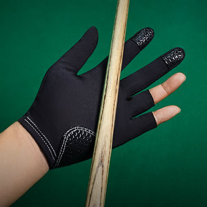 GOLOVEJOY XG92 guanti da biliardo a tre dita professionali traspiranti antiscivolo per la mano destra sinistra - Product Image 4