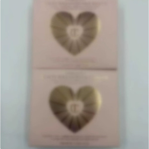 Palette de fard à joues bicolore en forme de cœur, 13 g, haute pigmentation, pour tous types de peau, rose - Product Image 2