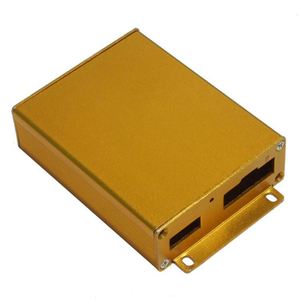 EBMMetal Housing IP54 Protection Power Amplifier <b>Enclosure</b> Aluminum Alloy Customized Extrusion Control Box - Product Image 2