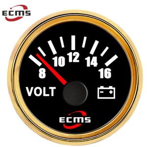 <strong>Waterproof</strong> 52mm 12v voltmeter <strong>volt</strong> <strong>gauge</strong> meter 8 16 v with backlight water temperature <strong>gauge</strong> - Product Image 3