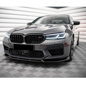 สำหรับ BMW M5 F90 2020-2024 ชุดแต่งกันชนหน้ารถยนต์ ลิปสปลิตเตอร์ ดิฟฟิวเซอร์ ชุดแต่งตัวถังรถยนต์ ฝาครอบป้องกันกันชน อุปกรณ์ตกแต่งรถยนต์ - Product Image 4