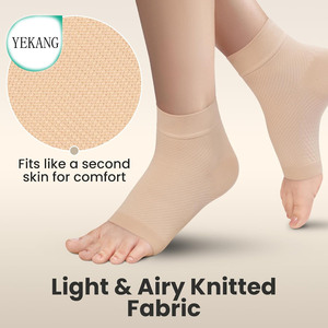 Haute Qualité 20-30mmHg Beige Fasciite Plantaire Compression Soutien Manches <span class=keywords><strong>Cheville</strong></span> Brace Arc Soutien Pied Compression Casual Logo - Product Image 3