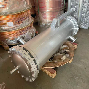 Chất Lượng Cao Hiệu Quả Cao Hanxin Thương Hiệu Vỏ Ống Trao Đổi Nhiệt Lạnh Trao Đổi Nhiệt Bộ Phận Công Nghiệp Hvac ISO - Product Image 6