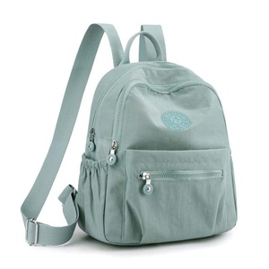 Nylon <b>Backpack</b> 22L Zipper Closure Durable Casual Style Unisex Daily Use - Product Image 2