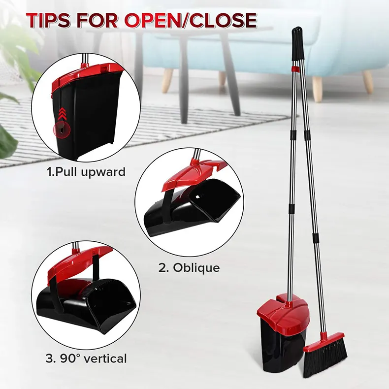 cleaning equipments for housekeeping brooms floor and cleaning sweeping brush dustan and brush