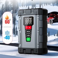 Jumper Starter 16000 mah untuk mobil, Starter lompatan baterai, Jumper mobil Lithium portabel multifungsi dengan baterai