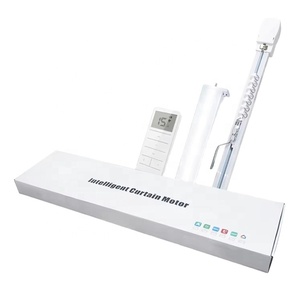 Sáng tạo bộ hoàn chỉnh của hiện đại thông minh nhôm Điện rèm động cơ đường ray điều khiển từ xa Rèm theo dõi - Product Image 1