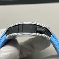 Montre mécanique haut de gamme personnalisée avec cadran multifonctionnel, boîtier en fibre de carbone, montre de sport pour homme, étanche