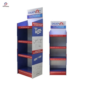 Thiết kế mới tùy chỉnh DIY tông Pallet Rack hiển thị bán lẻ khuyến mại tầng POS Kệ giấy hiển thị cho ống keo đứng - Product Image 3