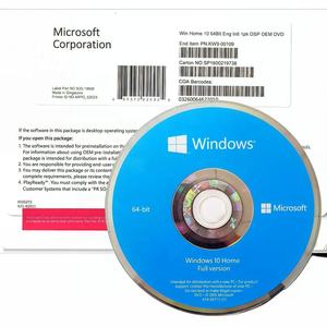 <span class=keywords><strong>Licencia</strong></span> <span class=keywords><strong>OEM</strong></span> de <span class=keywords><strong>Windows</strong></span> <span class=keywords><strong>10</strong></span> Home en DVD, Versión Completa, Activación en Línea, Garantía de 12 Meses, CD de <span class=keywords><strong>Windows</strong></span> <span class=keywords><strong>10</strong></span> Home con Etiqueta COA DSP - Product Image 1