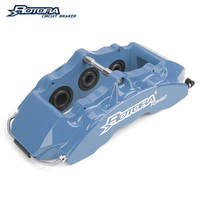 Juego de Caliper de Freno de Carreras de Cerámica de Carbono Personalizado de Calidad Probada en Pista Rotora, 6 Pistones, para Mitsubishi, Isuzu, Suzuki, Mazda