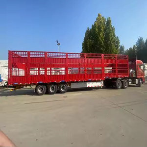 Semirremolque de Caja Abierta con Barandas de 3 Ejes y 60T para Camiones, de Alta Calidad, en Venta - Product Image 4