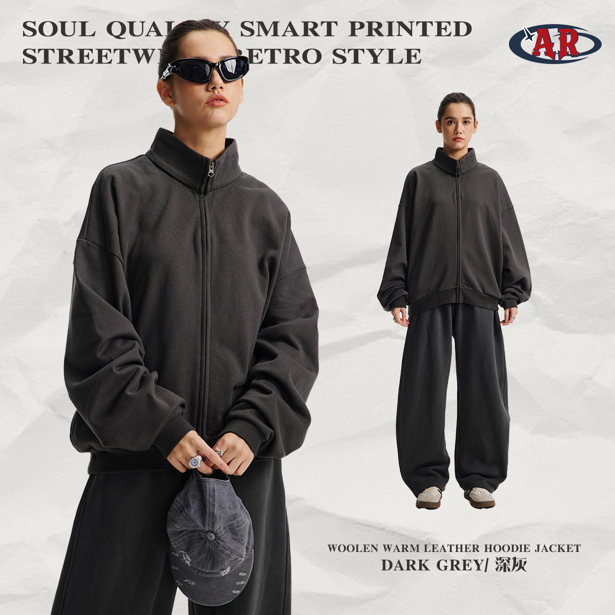 Sweat F11-Gris Foncé