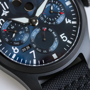 High-<b>end</b> men's black ceramic wristwatch, pilot-style multi-functional automatic mechanical waterproof watch - Product Image 5