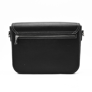 Borsa con Logo personalizzato in vera <span class=keywords><strong>pelle</strong></span> da <span class=keywords><strong>uomo</strong></span> a tracolla singola borse a tracolla con Logo - Product Image 4