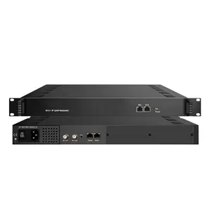 (M60) TS udp iptv اقناع تحويل كابل رقمي التلفزيون dvb-c ip إلى qam المغير 48 قنوات مع مكس و scr