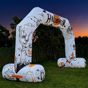 Quảng cáo ngoài trời lối vào Inflatable vòm vòm vòm đua bắt đầu kết thúc dòng bóng vòm cho tổ chức sự kiện lối vào - Product Image 5