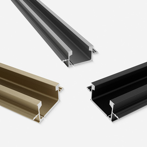 Hot Sale Professional Lower Price Custom Luxury Fancy Cabinet Black Modern Aluminum Pull Handles