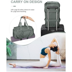 Custom Gym <b>Bag</b> <b>Waterproof</b> Sports <b>Duffel</b> <b>Bag</b> for Travel Beach Yoga Personalized Fitness Gear - Product Image 2