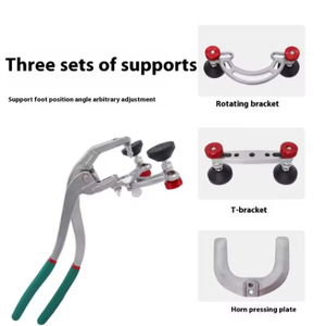 Kit d'outils de réparation de bosses de <span class=keywords><strong>voiture</strong></span> : Pince à cornet, extracteur réglable, support double face pour la réparation des bords de portières et de la peinture - Product Image 4