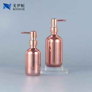 Dispensador de Jabón con Acabado Metálico Minnie, Botella con Bomba de 300ml/500ml para el Cuidado Diario en el Baño - Product Image 2