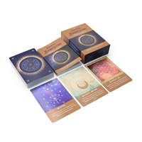 OEM Custom Großhandel Oracle Tarot karten Rider Waite Custom Druckpapier Tarot karten mit Destiny Divination Guide book