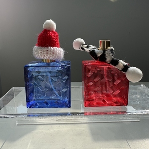 Christmas Gift 30ml Blue & <b>Red</b> Glass Bottle Woody Spicy Parfum Homme Mens Perfume Oil Fragrance Men Cologne - Product Image 1