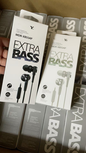 หูฟังชนิดใส่ในหูพิเศษหูฟังสเตอริโอแบบมีสาย3.5MM ชุดหูฟังแฮนด์ฟรีสำหรับเล่นกีฬาพร้อมหูฟังไมโครโฟนสำหรับโซนี่ MDR-XB55AP - Product Image 3