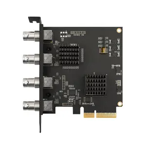 4CH SDI захват видео 1080P 60fps PCIE карта захвата видео для телестудии камеры Linux sdi winXP 7 8,1 10 32 64bit 4k