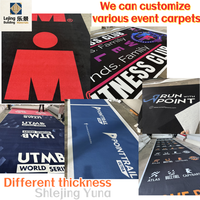 Tapis imprimé sur mesure, tapis avec logo personnalisé, rouleaux de tapis de haute qualité, tapis imprimés haute densité HD, tapis ignifuges pour hôtel, du mur au mur