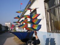 Layangan Perahu Layar 3D, Kapal dan Layang-layang Perahu 3D