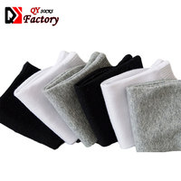 Chaussettes basses jetables en gros, production en vrac, bon marché, noires, blanches, grises, chaussettes pour hommes, chaussettes de travail
