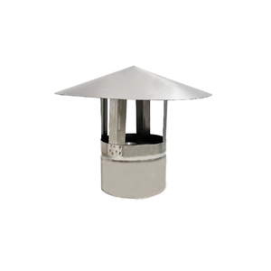 Chapeau <span class=keywords><strong>de</strong></span> cheminée en acier inoxydable pour fumoir, capuchon <span class=keywords><strong>de</strong></span> cheminée galvanisé, couvercle <span class=keywords><strong>de</strong></span> cheminée, capuchon <span class=keywords><strong>de</strong></span> cheminée supérieur - Product Image 3