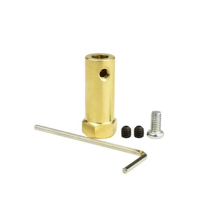 Латунная муфта вала электродвигателя 3 мм 4 мм 5 мм 6 мм 8 мм для JGY370 N20 520 двигателя JGB37 5840