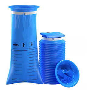 Bolsas desechables para vómitos azules para mujeres embarazadas y niños, bolsas para vómitos con estampado médico impermeable - Product Image 6