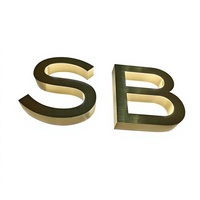 Lettres en relief 3D personnalisées avec éclairage LED, enseigne de magasin illuminée, signalétique publicitaire extérieure imperméable pour hôtels, centres commerciaux, bars
