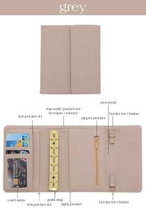 荔枝品牌女装风格夏季离合器PVC拉链飞叶袋开放式现金钱包/现金活页夹/现金信封夹 - Product Image 2